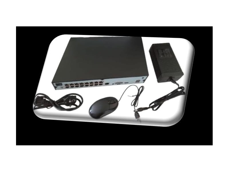16-Channel PoE Network Video Recorder