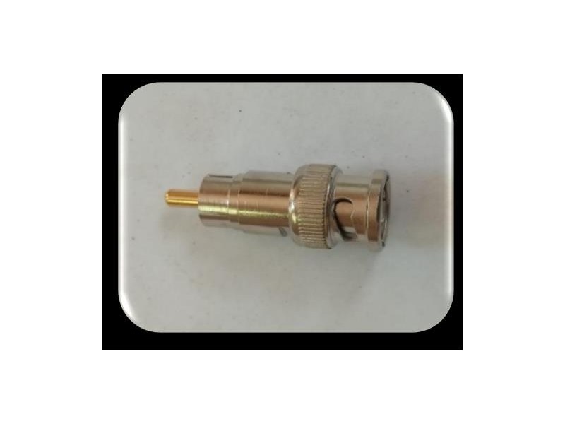 BNC Male to RCA Male Adapters - 5 Pack