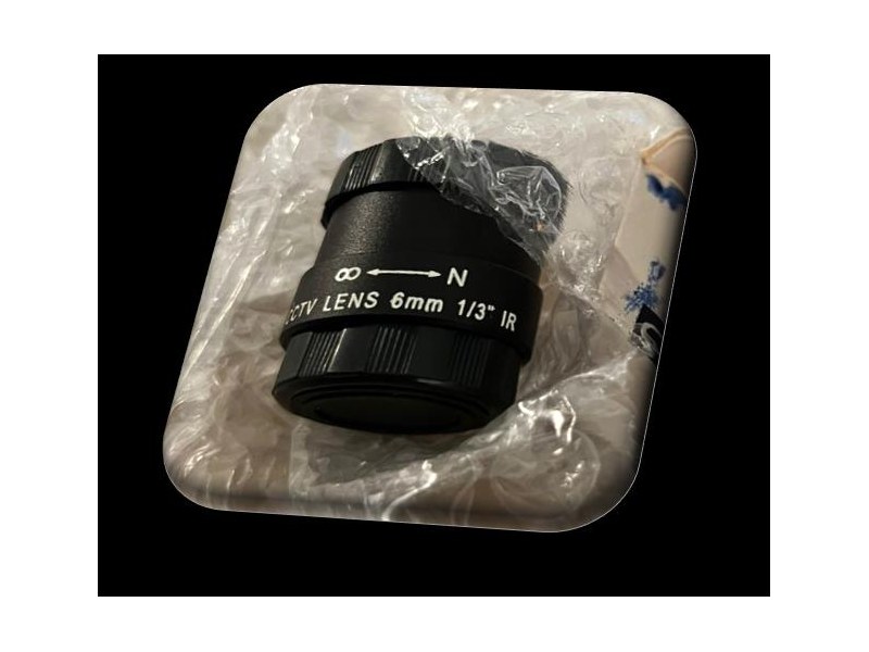 CCTV IR Lens 6 mm 1/3 in