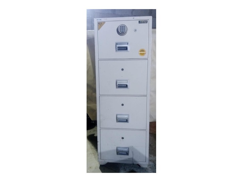 4-Drawer Heavy-Duty File Safe